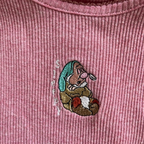 Disney Pink Pajama Dress with Embroidered Detail - Picture 2 of 6